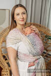 Baby Wrap, Jacquard Weave (100% cotton) - WILD WINE - VINEYARD - size XL