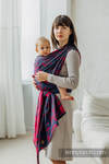 Baby Wrap, Jacquard Weave, (45% tussah silk, 32% combed cotton, 16% merino wool, 5% silk, 2% cashmere) - EXPERIMENT no. 29 - size S