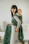 Baby Wrap, Jacquard Weave, (38% tussah silk, 34% noil silk, 28% combed cotton) - EXPERIMENT no. 30 - size M