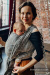 Baby Wrap, Jacquard Weave (63% cotton, 37% silk) - SKETCHES OF NATURE - EPIC - size XL