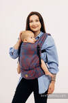 Mochila LennyLight, talla estándar, tejido jaqurad 100% algodón - RAPUNZEL - SWIRL