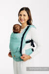 Porte-bébé LennyUpGrade PRO, taille standard, sergé brisé 100% coton - MATCHA