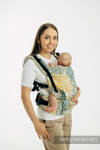 Marsupio LennyUpGrade PRO, misura Standard, tessitura jacquard, 100% cotone - RAINFOREST - SELVA