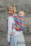 Baby Wrap, Herringbone Weave (100% cotton) - LITTLE HERRINGBONE CITYLIGHTS - size S