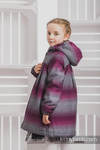 Mantel für  Mädchen - Größe 104 - LITTLE HERRINGBONE INSPIRATION und Schwarz