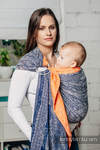 Ringsling, Jacquard Weave (100% cotton), with gathered shoulder - FOR PROFESSIONAL USE EDITION - ENIGMA 2.0 - long 2.1m