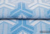TRINITY JASNY NIEBIESKI, ćwiartka tkaniny, splot żakardowy, rozmiar 50cm x 70cm