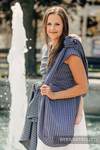 Hobo Bag made of woven fabric, 100% cotton - LITTLE LOVE - HARMONY