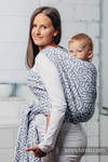 Basic Line Baby Sling - PEARL, Jacquard Weave, 100% cotton, size M (grade B)