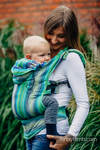 Ergonomic Carrier, Baby Size, herringbone weave 100% cotton - LITTLE HERRINGBONE AMAZONIA - Second Generation