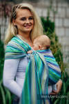 Ringsling, Herringbone Weave (100% cotton) - LITTLE HERRINGBONE AMAZONIA - long 2.1m