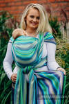 Baby Wrap, Herringbone Weave (100% cotton) - LITTLE HERRINGBONE AMAZONIA - size L