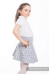 LennySkirt - size 116 - Pearl & Grey