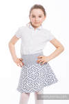 LennySkirt - size 110 - Pearl & Grey