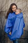 Regenmantel für Babytragen - Größe L/XL - Blau