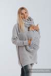 Babywearing Sweatshirt 3.0 - Gray Melange with Pearl - size S