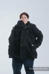 Babywearing trench coat - size 4XL - Black