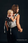 Lenny Buckle Onbuhimo baby carrier, standard size, jacquard weave (100% cotton) - FLYING DREAMS