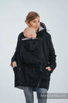 Two-sided Babywearing Parka Coat - size 4XL - Black - Grey (grade B)