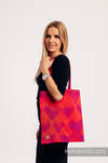 Shopping bag made of wrap fabric (100% cotton) - LOVKA MY VALENTINE