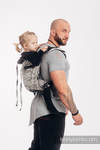 Lenny Buckle Onbuhimo baby carrier, standard size, jacquard weave (100% cotton) - ROAD DREAMS