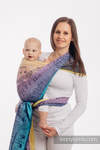 Baby Wrap, Jacquard Weave (100% cotton) - SYMPHONY - PARADISE SUNRISE  - size S