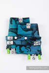 Drool Pads & Reach Straps Set, (60% cotton, 40% polyester) - JURASSIC PARK