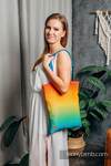 Shopping bag made of wrap fabric (100% cotton) - RAINBOW BABY