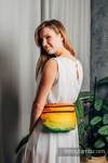 Waist Bag made of woven fabric, size large (100% cotton) - RAINBOW BABY