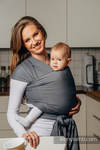 Stretchy/Elastic Baby Sling - Anthracite - standard size 5.0 m (grade B)