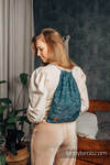 Sackpack made of wrap fabric (100% cotton) - PAISLEY - HABITAT - standard size 32cmx43cm