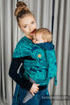 WRAP-TAI carrier Toddler with hood/ jacquard twill / 100% cotton / UNDER THE LEAVES