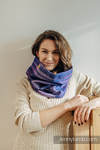 Snood Scarf (Outer fabric - 65% cotton 25% linen 10% tussah silk; Lining - 100% cotton) - SPACE LACE & SUGILITE