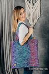Shoulder bag made of wrap fabric (100% cotton) - PAISLEY - KINGDOM - standard size 37cmx37cm