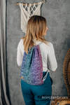 Sackpack made of wrap fabric (100% cotton) - PAISLEY - KINGDOM - standard size 32cmx43cm