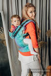LennyGo Ergonomic Carrier, Baby Size, jacquard weave 100% cotton - SYMPHONY - DAYDREAM