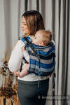 Lenny Buckle Onbuhimo baby carrier, TODDLER size, broken-twill weave (100% cotton) - WATERFALL 