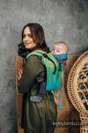 Lenny Buckle Onbuhimo baby carrier, standard size, jacquard weave (100% cotton) - LITTLELOVE JUNGLE