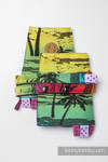 Drool Pads & Reach Straps Set, (60% cotton, 40% polyester) - RAINBOW ISLAND 