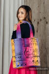 Shoulder bag made of wrap fabric (100% cotton) - SYMPHONY - FRIENDS - standard size 37cmx37cm