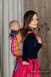 Lenny Buckle Onbuhimo baby carrier, standard size, jacquard weave (100% cotton) - SYMPHONY - FRIENDS 