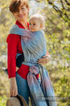 Baby Wrap, Jacquard Weave (100% linen) - TERRA - HUMMING - size XS