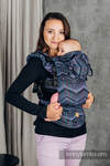 LennyGo Mochila ergonómica, talla bebé, jacquard 100% algodón - BOHO - ECLECTIC