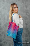 Shopping bag made of wrap fabric (100% cotton) - WILD SOUL - BLAZE 