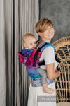 LennyGo Ergonomic Carrier, Baby Size, jacquard weave 100% cotton - DRAGONFLY - FAREWELL TO THE SUN