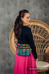 Waist Bag made of woven fabric, size large (100% cotton) - TANGLED - BEHIND THE SUN