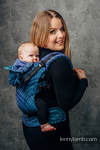 LennyGo Ergonomic Carrier, Toddler Size, jacquard weave 100% cotton - PEACOCK'S TAIL - PROVANCE