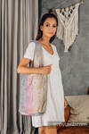 Shoulder bag made of wrap fabric (100% cotton) - WILD WINE - VINEYARD - standard size 37cmx37cm