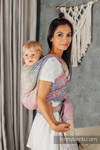 Baby Wrap, Jacquard Weave (100% cotton) - WILD WINE - VINEYARD - size XS
