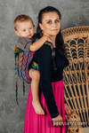 Lenny Buckle Onbuhimo baby carrier, toddler size, jacquard weave (100% cotton) - TANGLED - BEHIND THE SUN